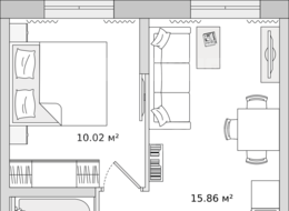 Продажа однокомнатной квартиры в новостройке - Ленинградская область, п. Бугры, ул. Тихая, дом 9, корпус 5 