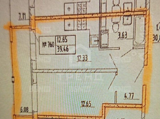 Продажа однокомнатной квартиры - Политехническая улица, д.6 