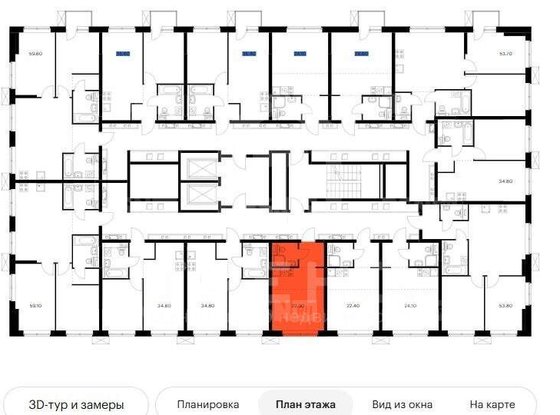 Продажа однокомнатной квартиры - Галерный проезд, д.1, корп.2 