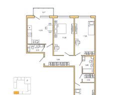 Продажа трехкомнатной квартиры в новостройке - Суздальское шоссе, 20, к. 3.1.2 