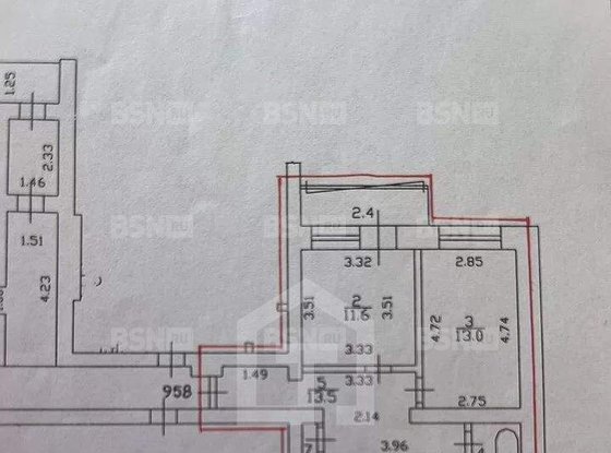 Продажа трехкомнатной квартиры - Морская набережная, д.15, литера Г 