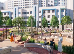 Продажа однокомнатной квартиры в новостройке - Санкт-Петербург, Ленинский пр., уч. 269 (северо-западнее пересечения ул. Доблести и ул. Маршала Захарова) 