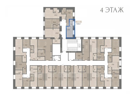 Продажа однокомнатной квартиры - Заставская улица, д.33, с3 