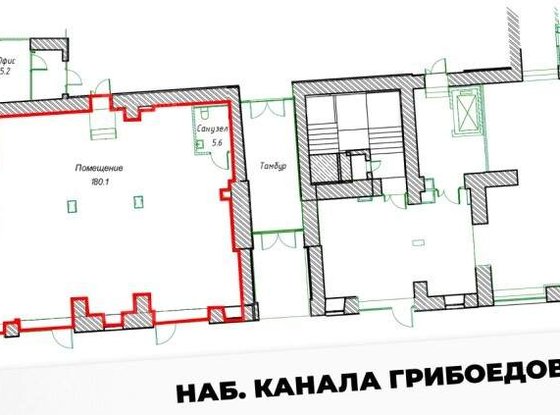Аренда универсального помещения - Канала Грибоедова набережная, д.24 