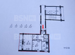 Продажа двухкомнатной квартиры - Санкт-Петербург, Красногвардейский район, Металлистов пр-кт., д.80, к.1 