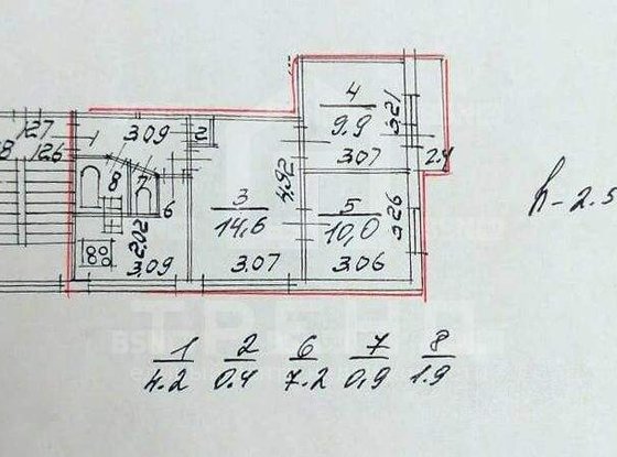 Продажа трехкомнатной квартиры - Евдокима Огнева улица, д.6, корп.4 