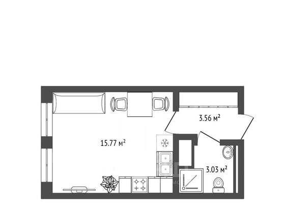 Продажа однокомнатной квартиры - Маршала Казакова улица, д.21, корп.2 