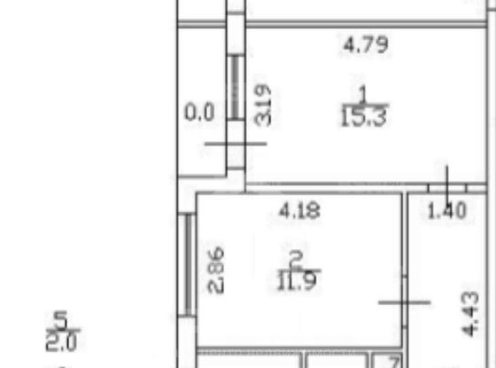 Продажа двухкомнатной квартиры - Есенина улица, д.8, корп.1 