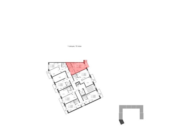 Продажа однокомнатной квартиры - городской поселок имени Свердлова, Западный проезд, д.13/1 
