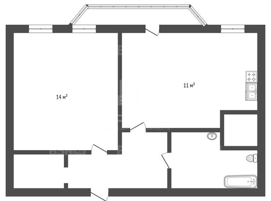 Продажа однокомнатной квартиры - поселок Парголово, Фёдора Абрамова улица, д.21, корп.1 