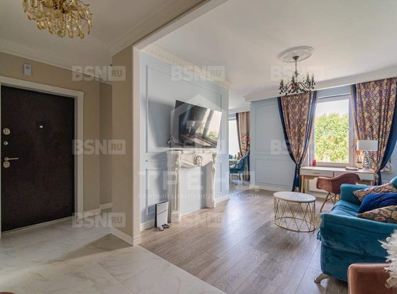 Продажа трехкомнатной квартиры - Одоевского улица, д.21, корп.1 