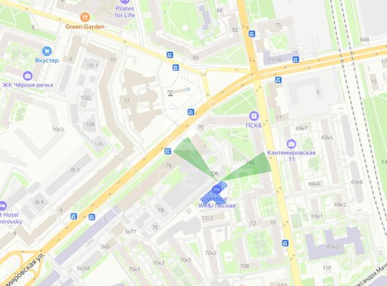 Продажа однокомнатной квартиры - Большой Сампсониевский проспект, д.74, корп.2 стр 1 