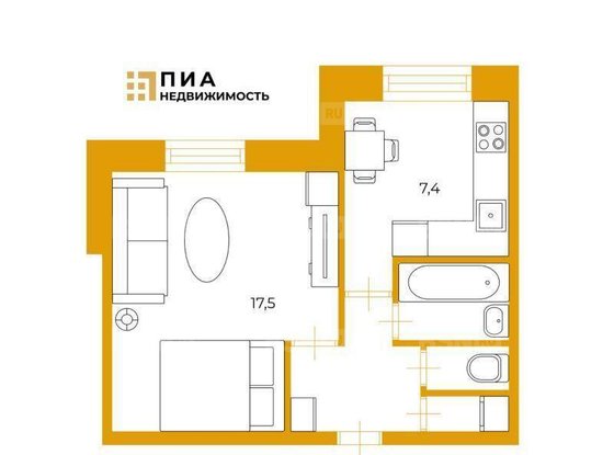 Продажа однокомнатной квартиры - Энгельса проспект, д.145, корп.3 