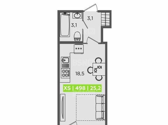 Продажа однокомнатной квартиры - Планерная улица, д.87, корп.1 