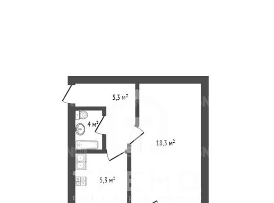 Продажа однокомнатной квартиры - Кантемировская улица, д.35 