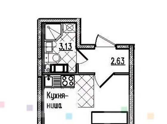 Продажа однокомнатной квартиры в новостройке - Полюстровский проспект, д.1 