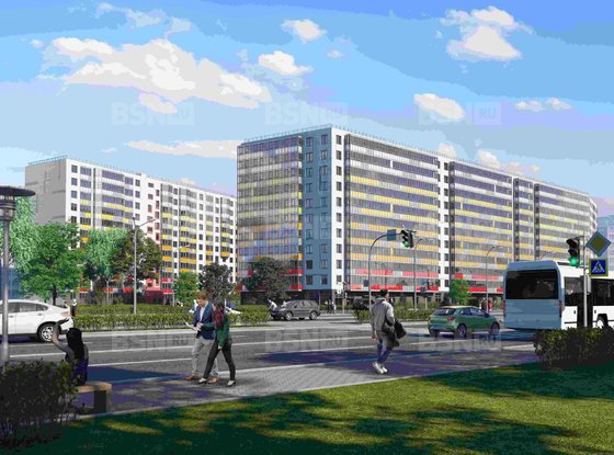 Продажа однокомнатной квартиры - поселок Шушары, Старорусский проспект, д.13, корп.2 стр 1 