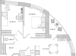 Продажа двухкомнатной квартиры в новостройке - Ленинградская область, п. Бугры, ул. Тихая, 5к1 