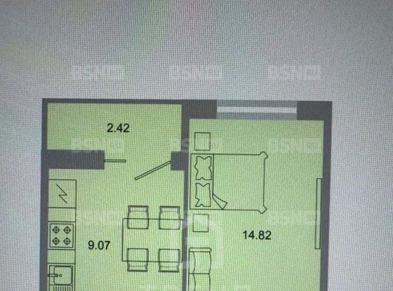 Продажа однокомнатной квартиры - Бугры, Тихая улица, д.13, корп.3 