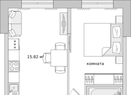 Продажа двухкомнатной квартиры в новостройке - Санкт-Петербург, ул. Плесецкая 28, корпус 1, строение 1 