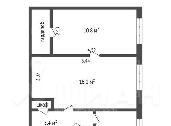 Продажа двухкомнатной квартиры - Новостроек улица, д.33 