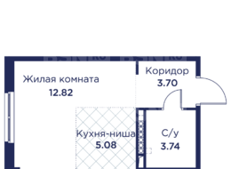 Продажа квартиры студии в новостройке - г. Санкт-Петербург, внутригородское муниципальное образование Санкт-Петербурга город Кронштадт, Цитадельская дорога, участок 10 