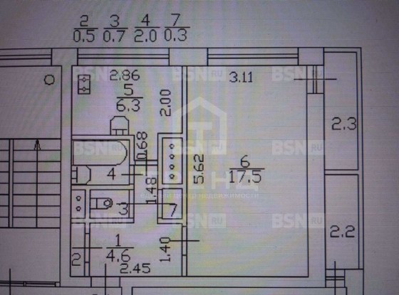 Продажа однокомнатной квартиры - Стойкости улица, д.9 