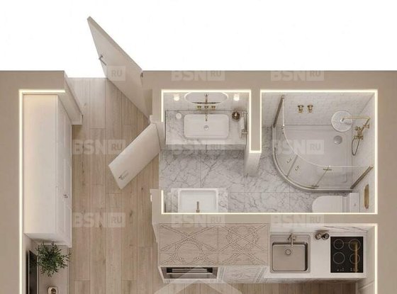 Продажа однокомнатной квартиры - Большая Пушкарская улица, д.25, а 