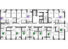 Продажа однокомнатной квартиры в новостройке - Ленинградская область, Всеволожский муниципальный район, Свердловское городское поселение, дер. Новосаратовка 