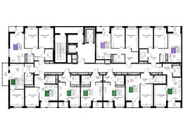 Продажа однокомнатной квартиры в новостройке - Ленинградская область, Всеволожский муниципальный район, Свердловское городское поселение, дер. Новосаратовка 