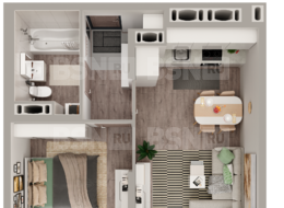 Продажа однокомнатной квартиры в новостройке - г. Санкт-Петербург, 3-я Конная Лахта, участок 9, (северо-восточнее дома 45, литера Д по 3-ей Конной Лахте)
 