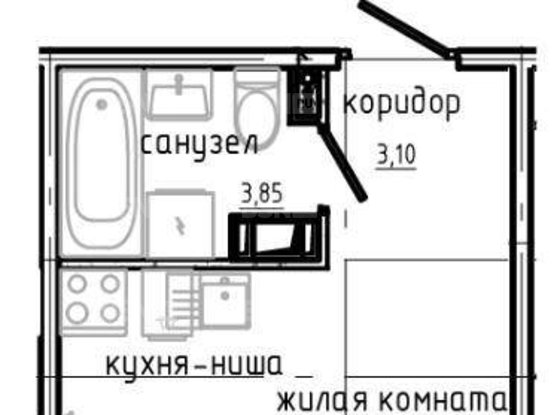 Продажа однокомнатной квартиры - городской поселок Янино-1, Голландская улица, д.6 