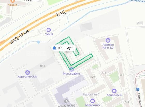 Продажа однокомнатной квартиры - поселок Шушары, Чудовская улица, д.14, корп.1 