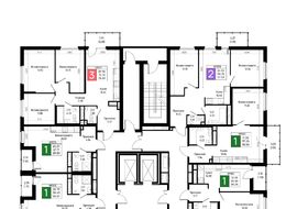 Продажа однокомнатной квартиры в новостройке - Ленинградская область, Всеволожский муниципальный район, Свердловское городское поселение, дер. Новосаратовка 