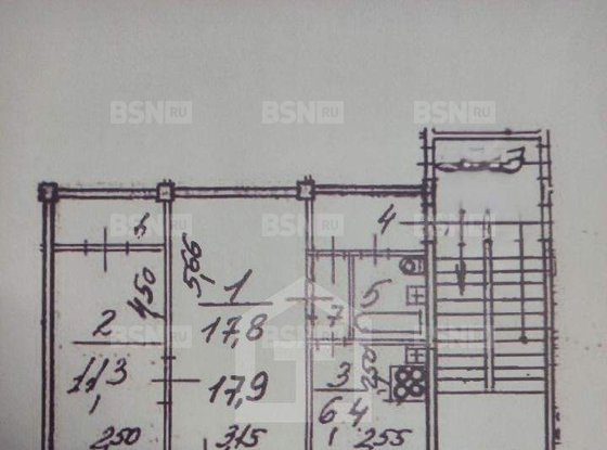 Продажа двухкомнатной квартиры - Металлистов проспект, д.61, корп.1 