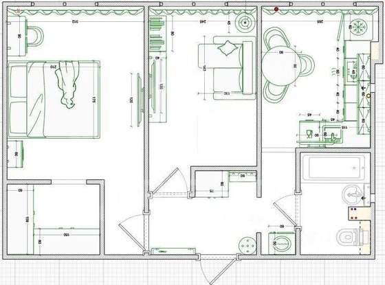 Продажа двухкомнатной квартиры - Апрельская улица, д.5 