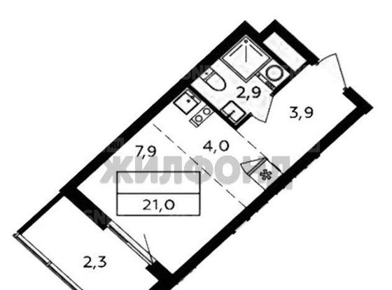 Продажа однокомнатной квартиры - Красное Село, Красногородская улица, д.15 