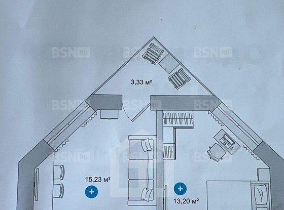 Продажа однокомнатной квартиры - Пулковское шоссе, д.42, корп.6 