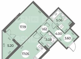 Продажа однокомнатной квартиры в новостройке - Санкт-Петербург, Ленинский пр., уч. 270 (северо-западнее пересечения ул. Доблести и ул. Маршала Захарова) 