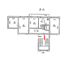 Продажа четырехкомнатной квартиры - Санкт-Петербург, Калининский район, Просвещения пр-кт., д.86, к.3 