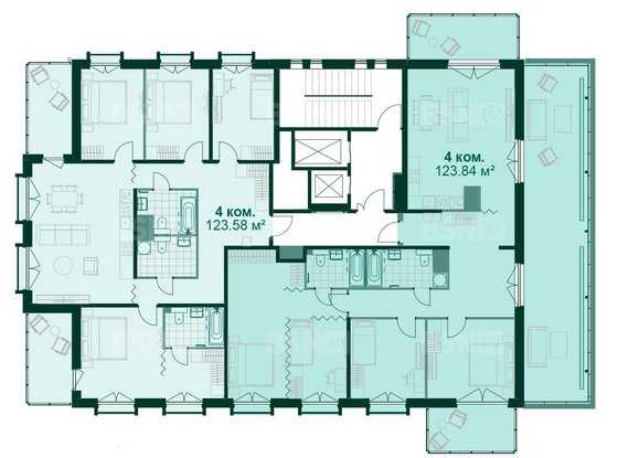 Продажа четырехкомнатной квартиры в новостройке - Магнитогорская улица, д.3, корп.2 