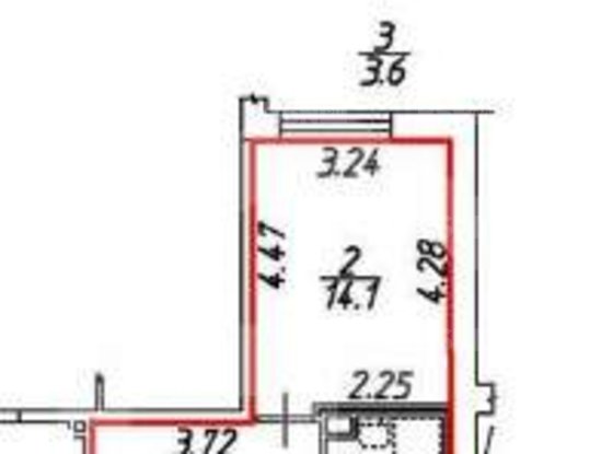 Продажа двухкомнатной квартиры - Адмирала Черокова улица, д.18, корп.3 
