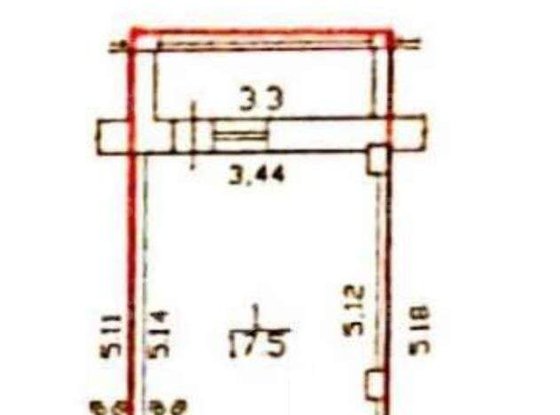 Продажа однокомнатной квартиры - Рыбацкий проспект, д.17, корп.1 