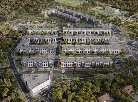Продажа двухкомнатной квартиры в новостройке - деревня Малое Верево, жилой комплекс Верево-Сити, к2 