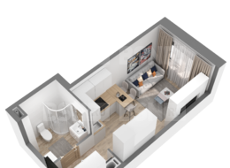 Продажа квартиры студии в новостройке - Толубеевский проезд, д. 34, корп. 2 