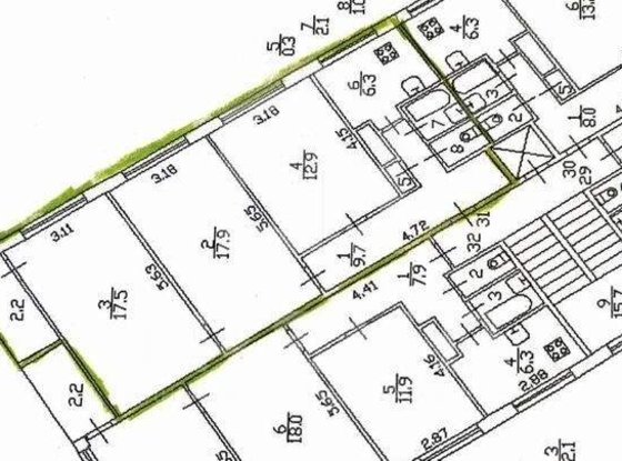 Продажа трехкомнатной квартиры - Кустодиева улица, д.20, корп.2 