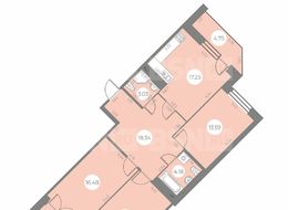 Продажа трехкомнатной квартиры в новостройке - г. Санкт-Петербург, ул. Маршала Захарова, дом 8, строение 1 