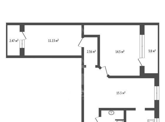 Продажа двухкомнатной квартиры - Есенина улица, д.36, корп.1 