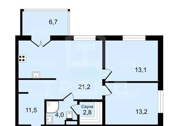Продажа двухкомнатной квартиры - Всеволожск, Рябиновая роща улица, д.4, корп.4 