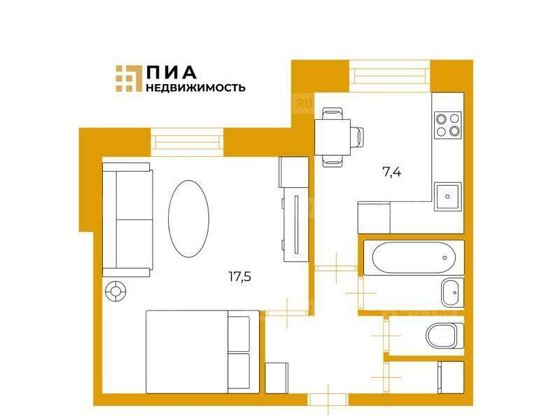 Продажа однокомнатной квартиры - Энгельса проспект, д.145, корп.3 